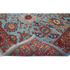 ARYANA ARYAN LIGHT BLUE / RED 4'2" X 5'11"