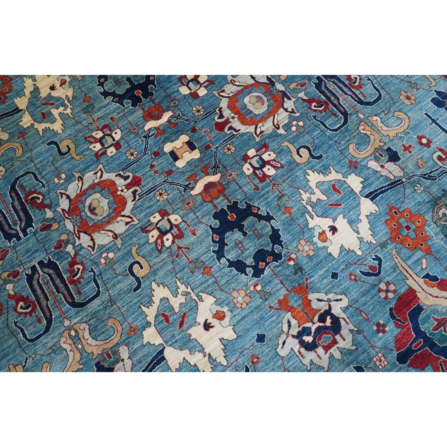 ARYANA ARYAN LIGHT BLUE / NAVY 8'1" X 11'10"