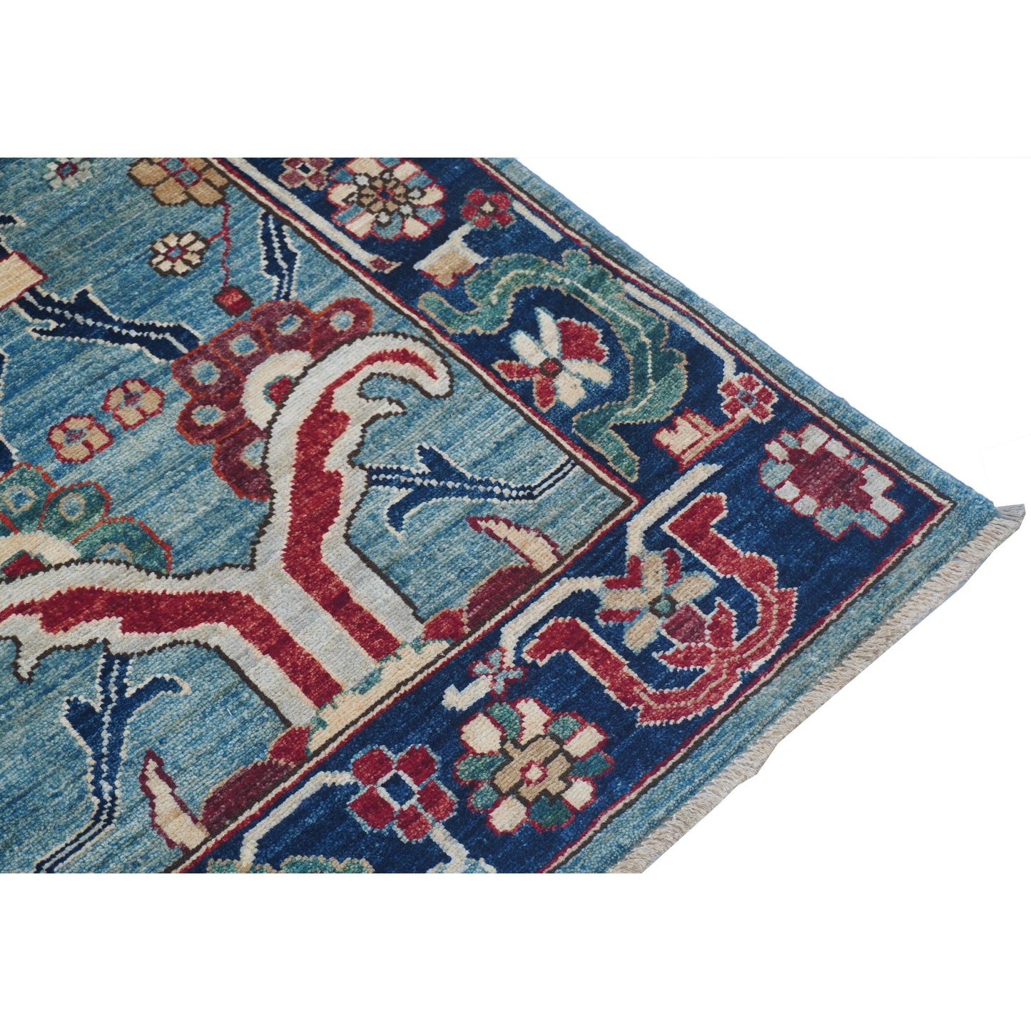 ARYANA ARYAN LIGHT BLUE / NAVY 8'1" X 11'10"