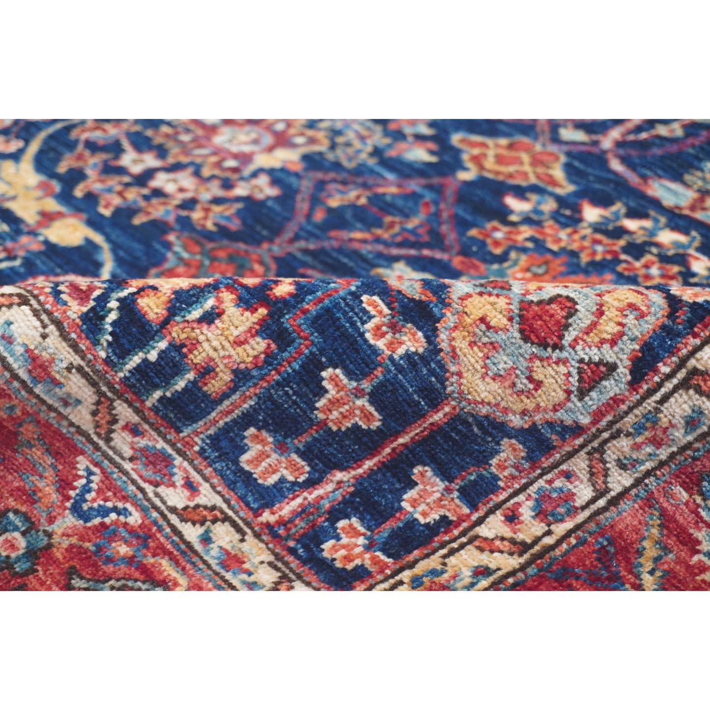 ARYANA ARYAN NAVY / RED 3'11" X 6'2"
