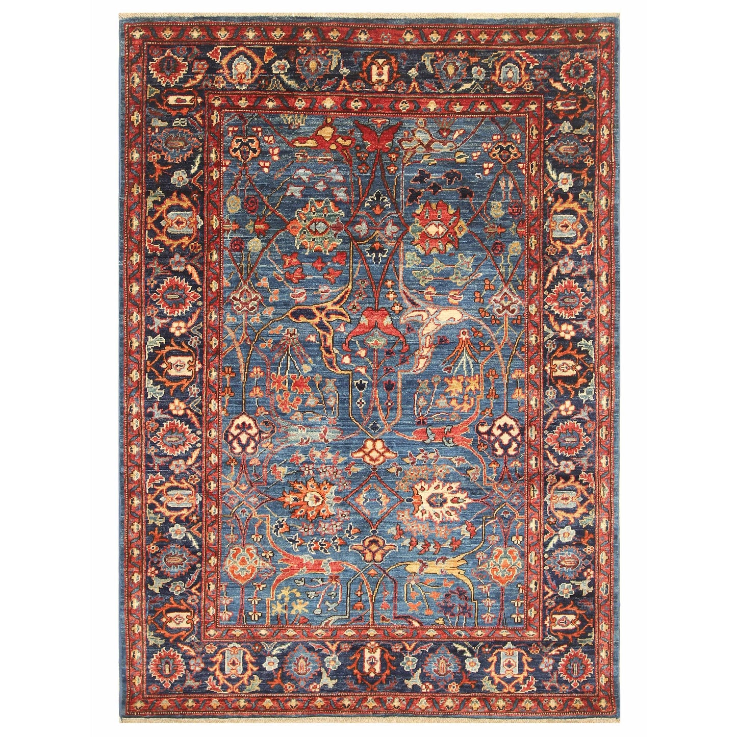 ARYANA ARYAN BLUE / NAVY 4'2" X 6'