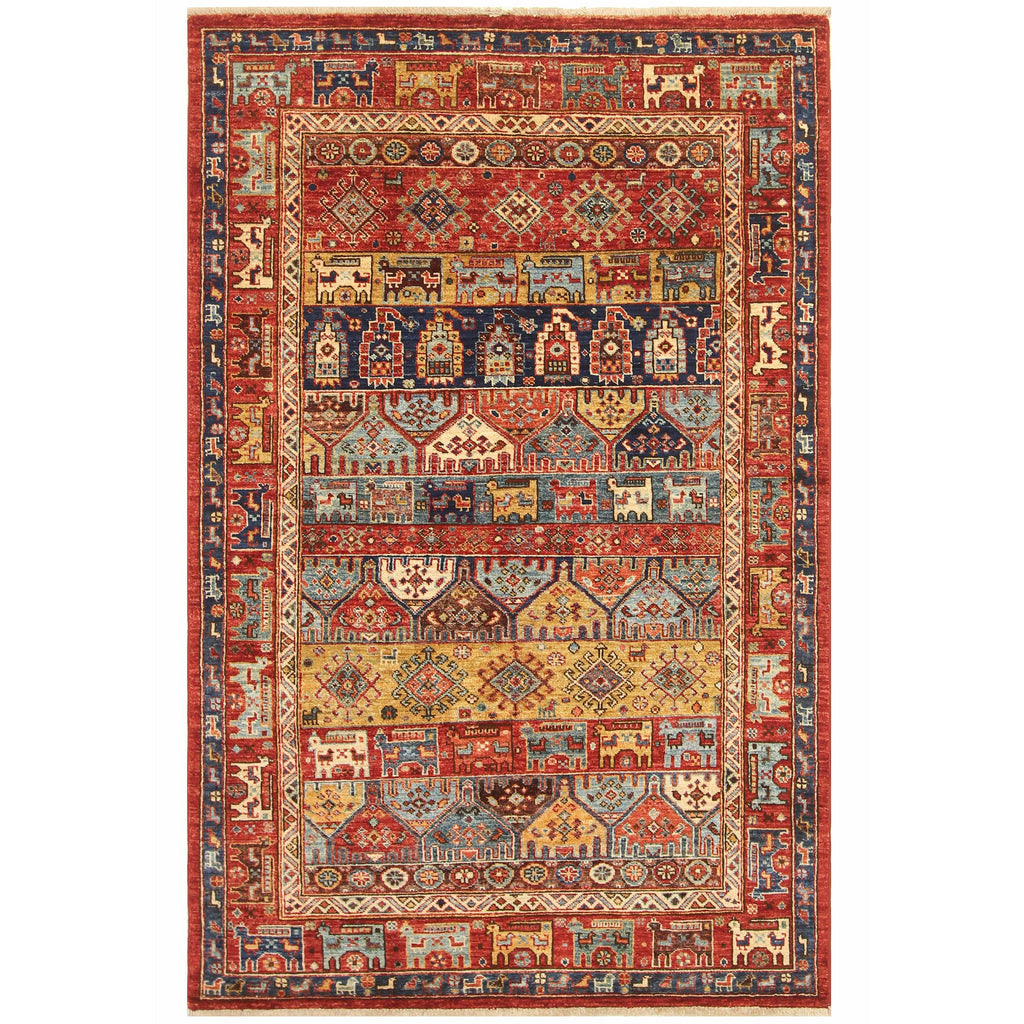 ARYANA ANIMA MULTI / RED 3'10" X 6'2"