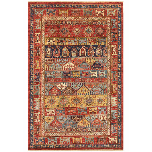 ARYANA ANIMA MULTI / RED 3'10" X 6'2"