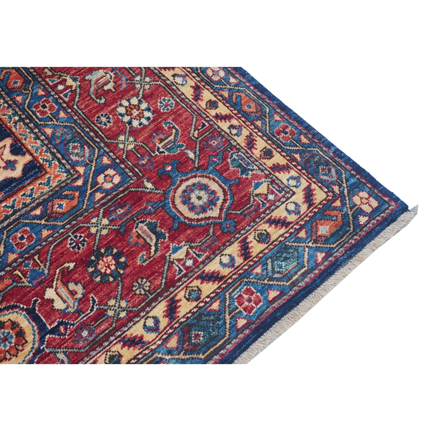 ARYANA ARYAN BLUE / RED 8'11" X 12'10"
