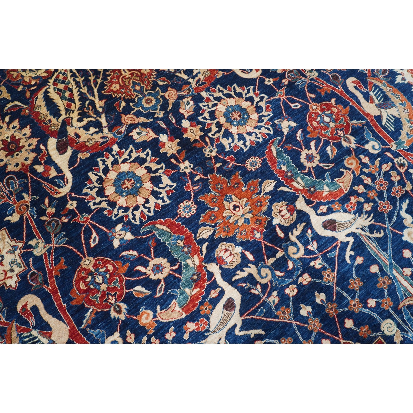 ARYANA ARYAN NAVY / RED 9' X 11'10"