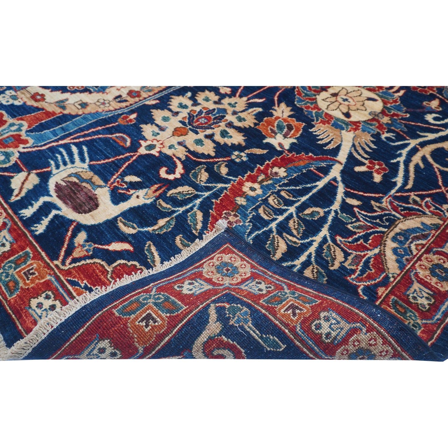 ARYANA ARYAN NAVY / RED 9' X 11'10"