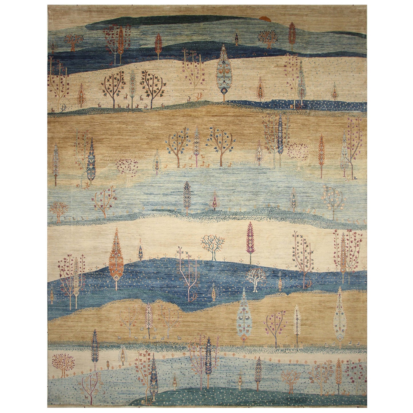 ARYANA GABEH BEIGE / MULTI 11'8" X 14'5"