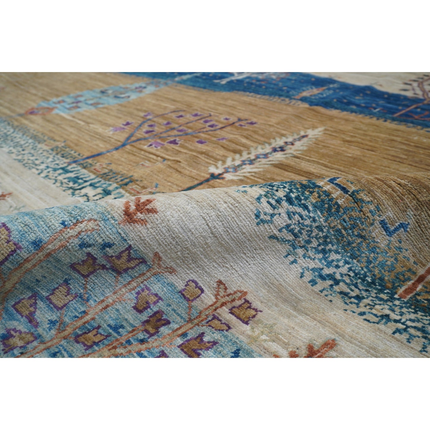 ARYANA GABEH BEIGE / MULTI 11'8" X 14'5"