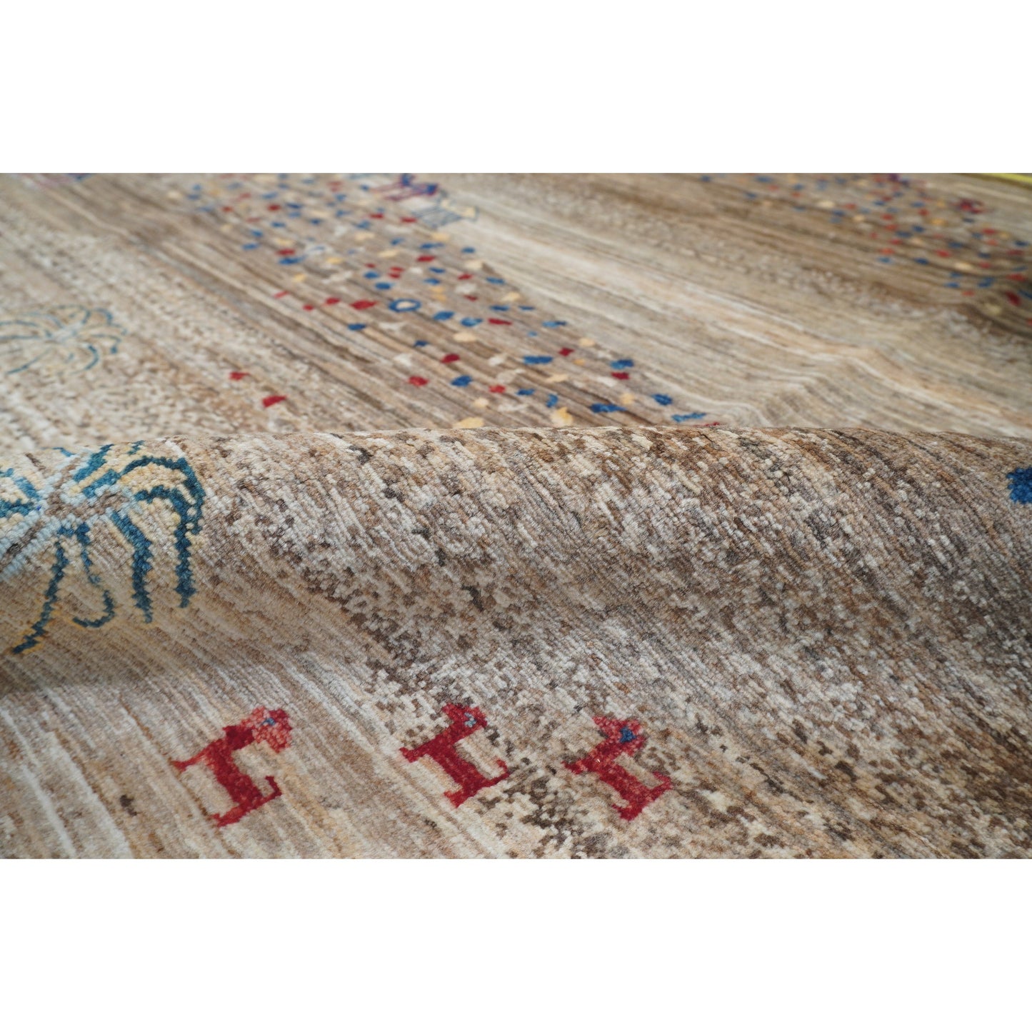 ARYANA GABEH CAMEL / MULTI 7'10" X 9'7"