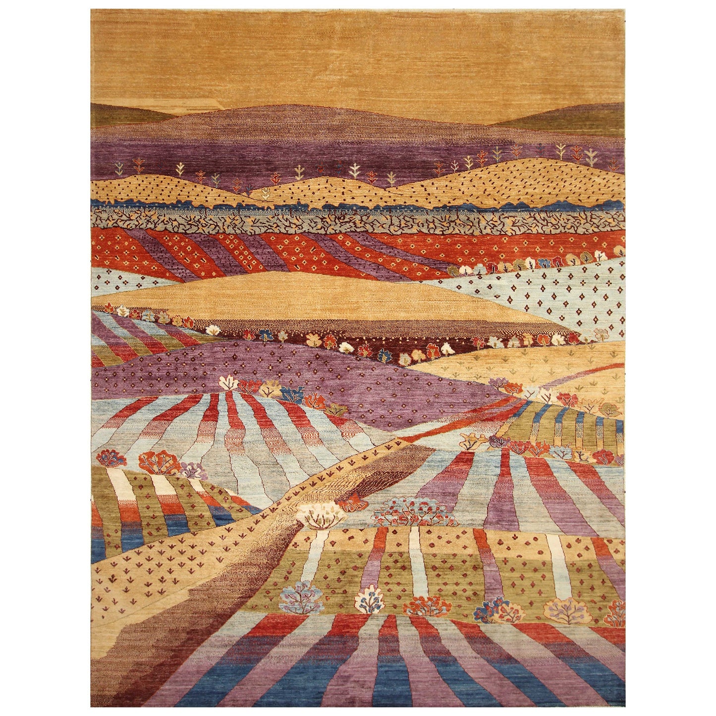 ARYANA GABEH PURPLE / MULTI 8'8" X 11'9"