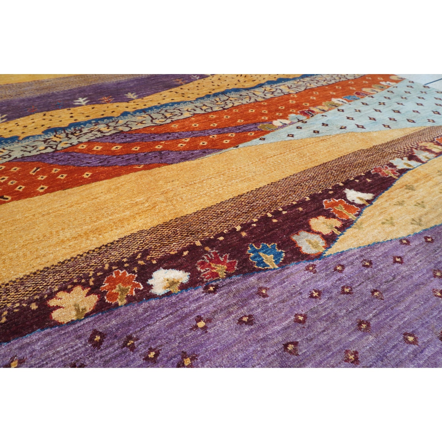 ARYANA GABEH PURPLE / MULTI 8'8" X 11'9"