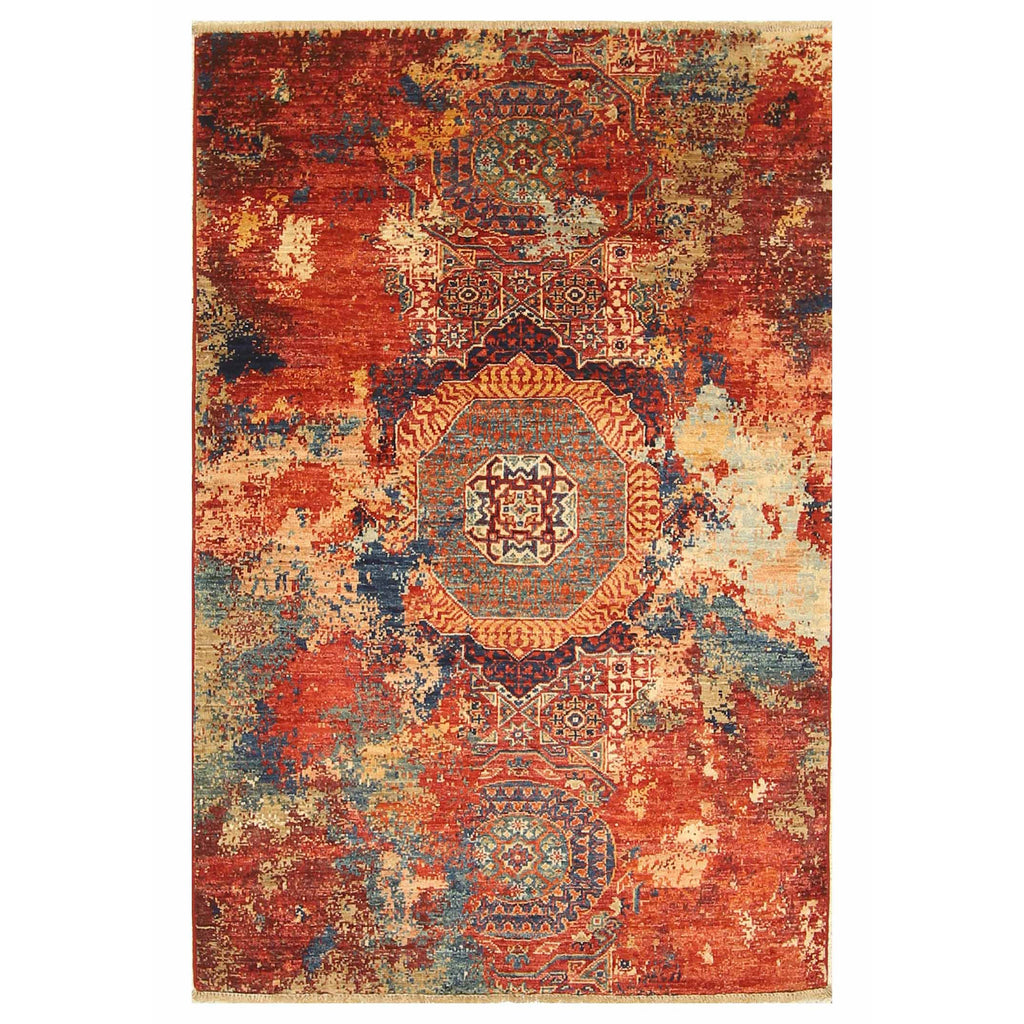 ARYANA MAMAB RED / MULTI 3'5" X 5'3"