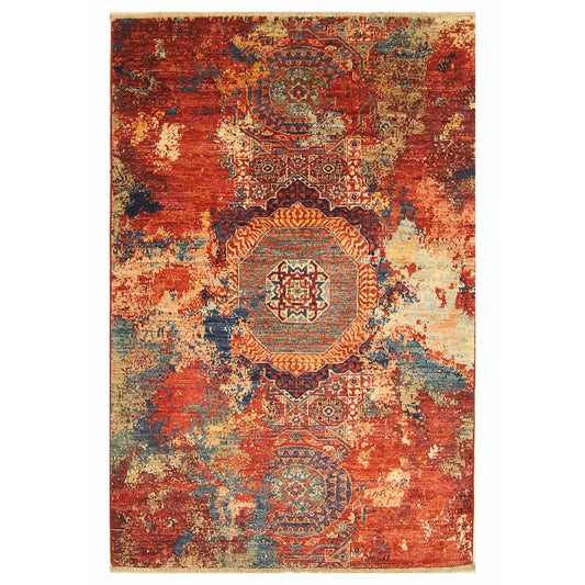 ARYANA MAMAB RED / MULTI 3'5" X 5'3"