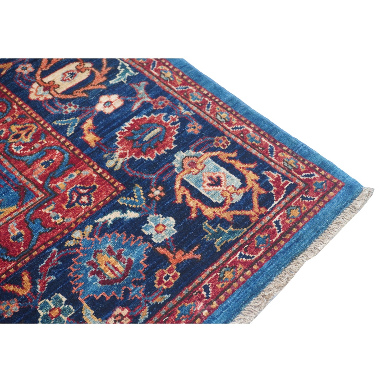 ARYANA ARYAN LIGHT BLUE / NAVY 5'11" X 8'4"