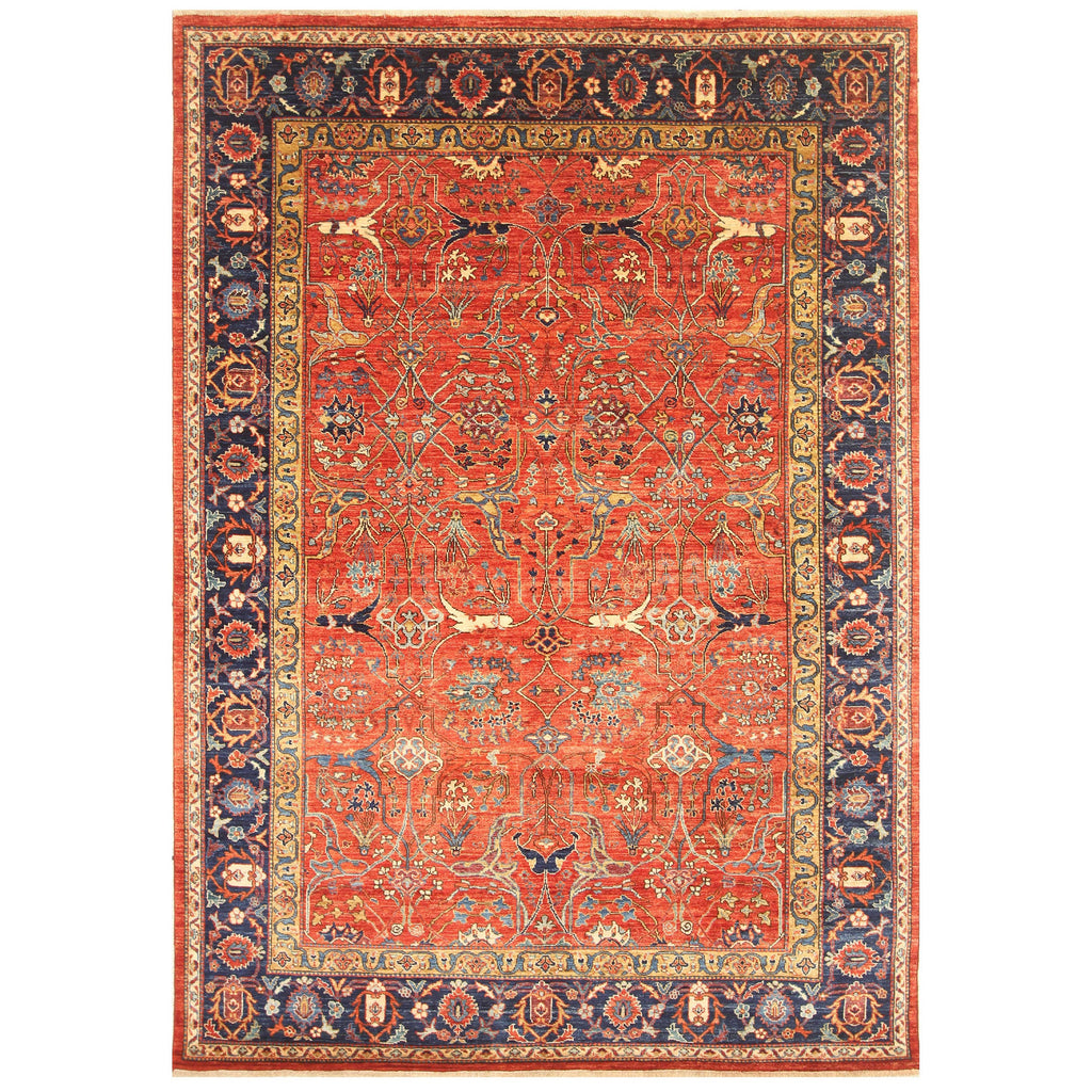 ARYANA ARYAN RED / NAVY 5'11" X 8'3"