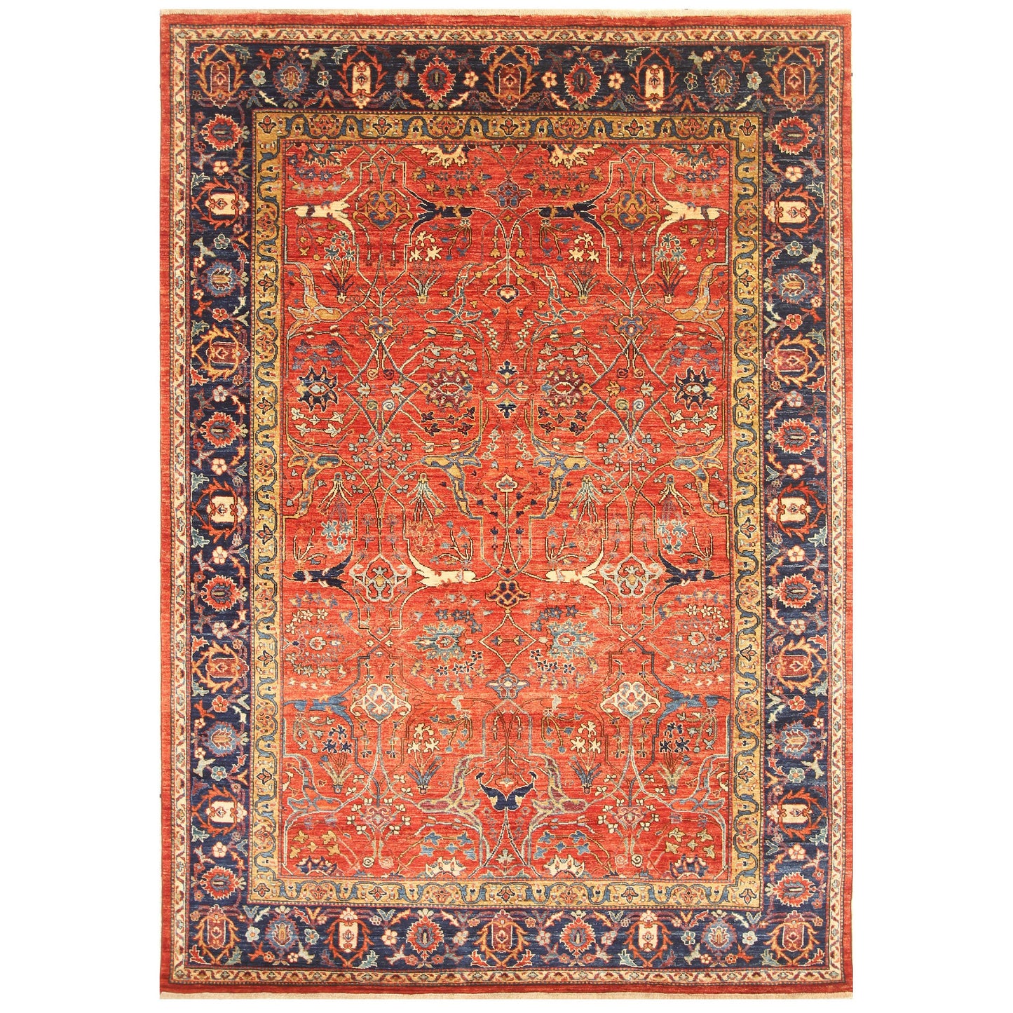 ARYANA ARYAN RED / NAVY 5'11" X 8'3"
