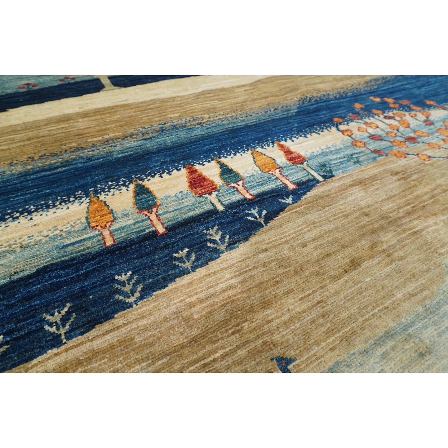 ARYANA GABEH BLUE / BEIGE 9'9" X 13'4"