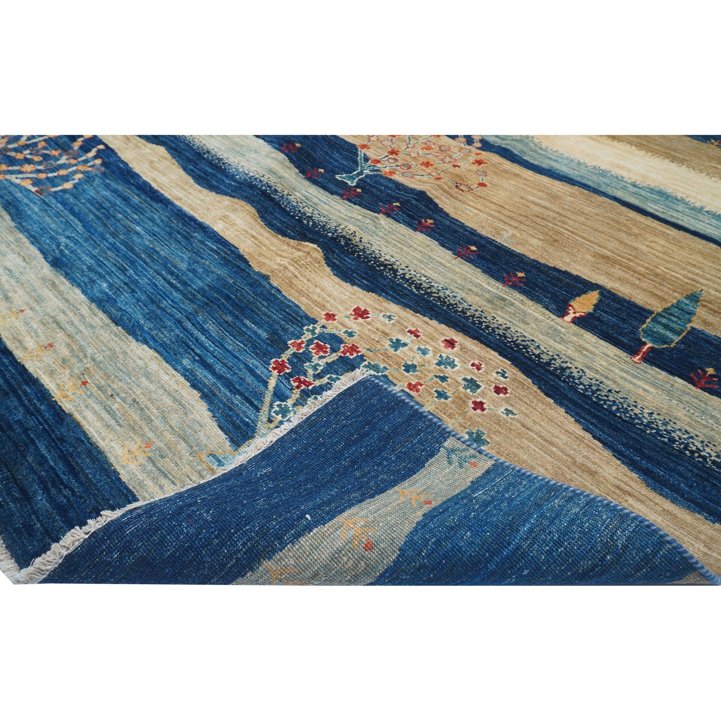 ARYANA GABEH BLUE / BEIGE 9'9" X 13'4"