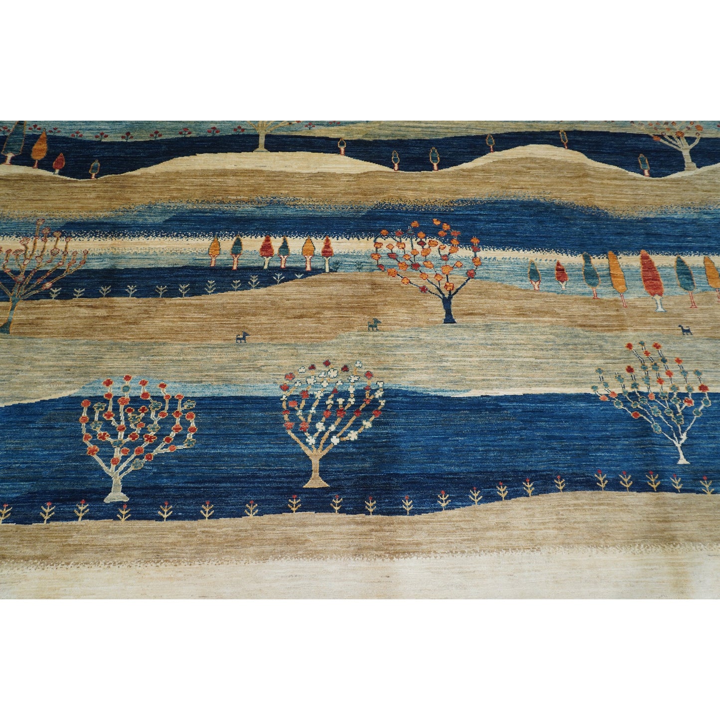 ARYANA GABEH BLUE / BEIGE 9'9" X 13'4"