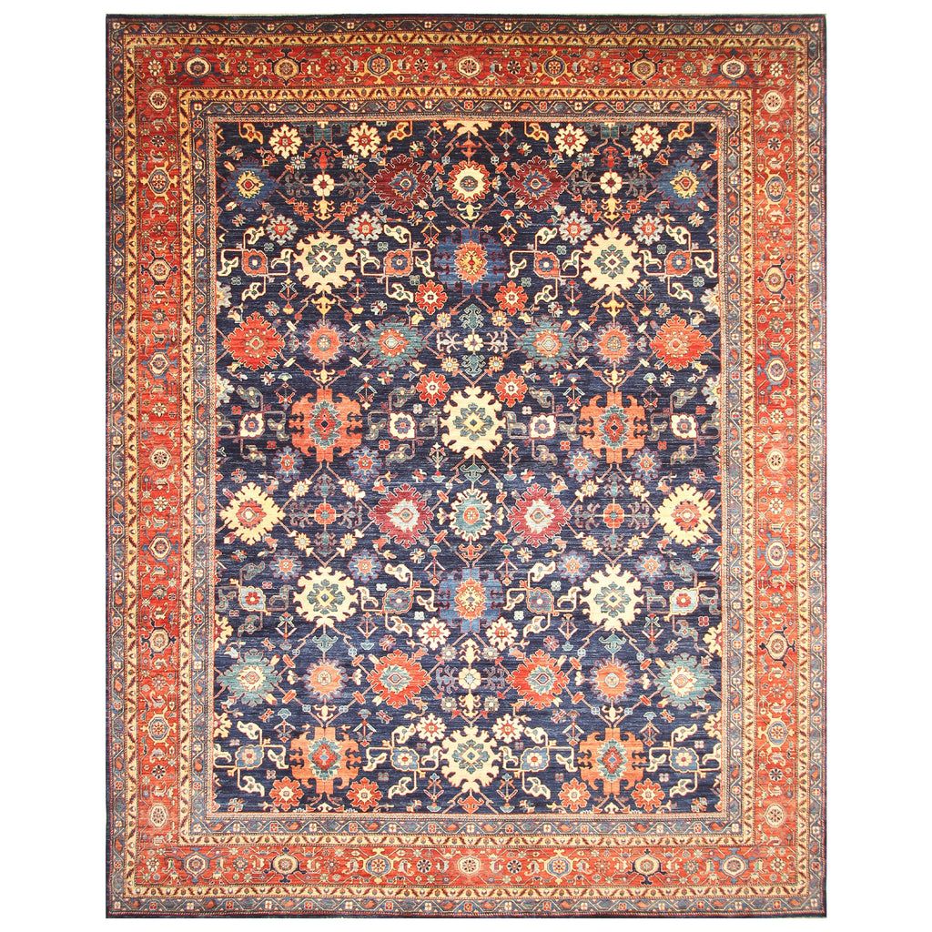 ARYANA ARYAN NAVY / RED 11'9" X 14'10"