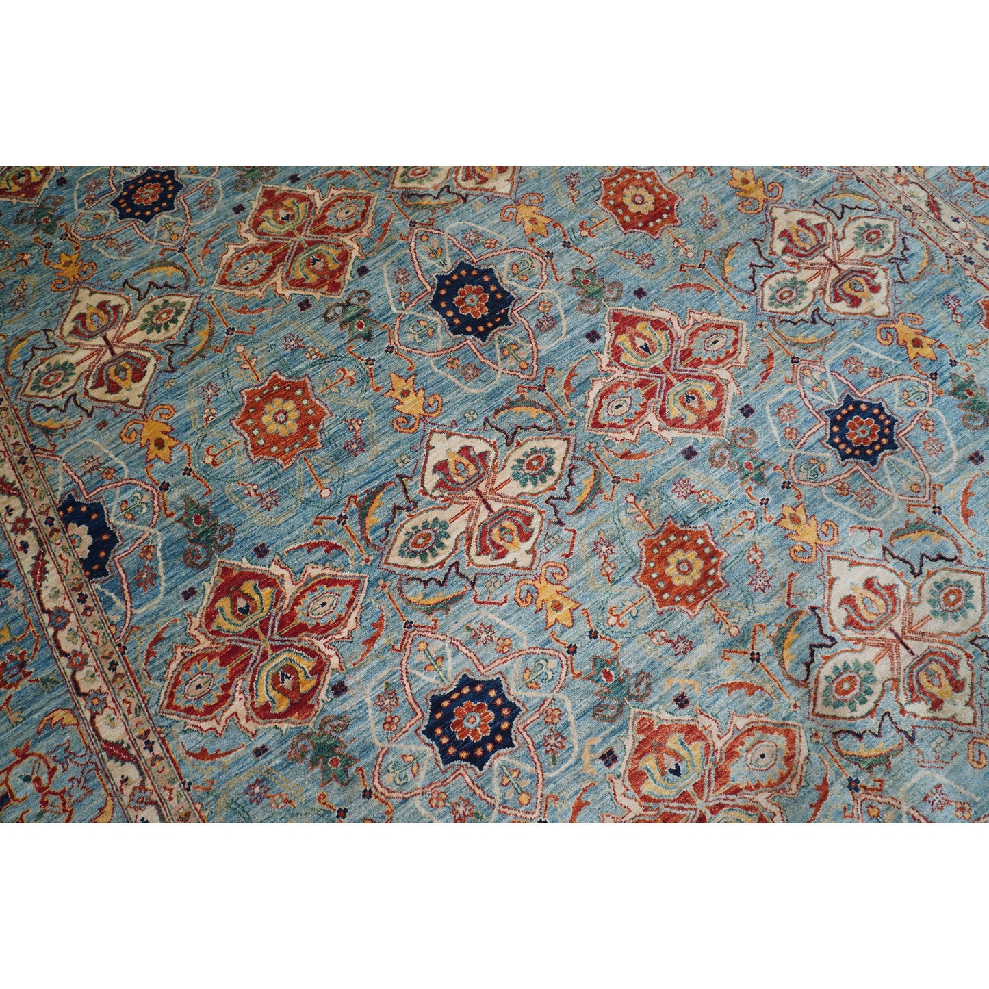 ARYANA ARYAN LIGHT BLUE / LIGHT BLUE 9' X 12'
