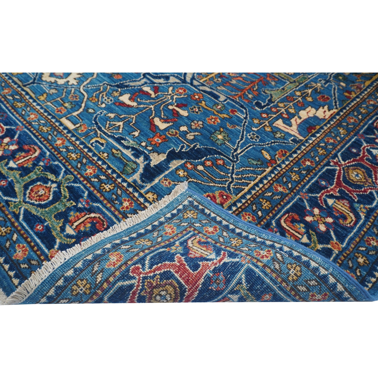 ARYANA ARYAN LIGHT BLUE / NAVY 5'10" X 8'8"
