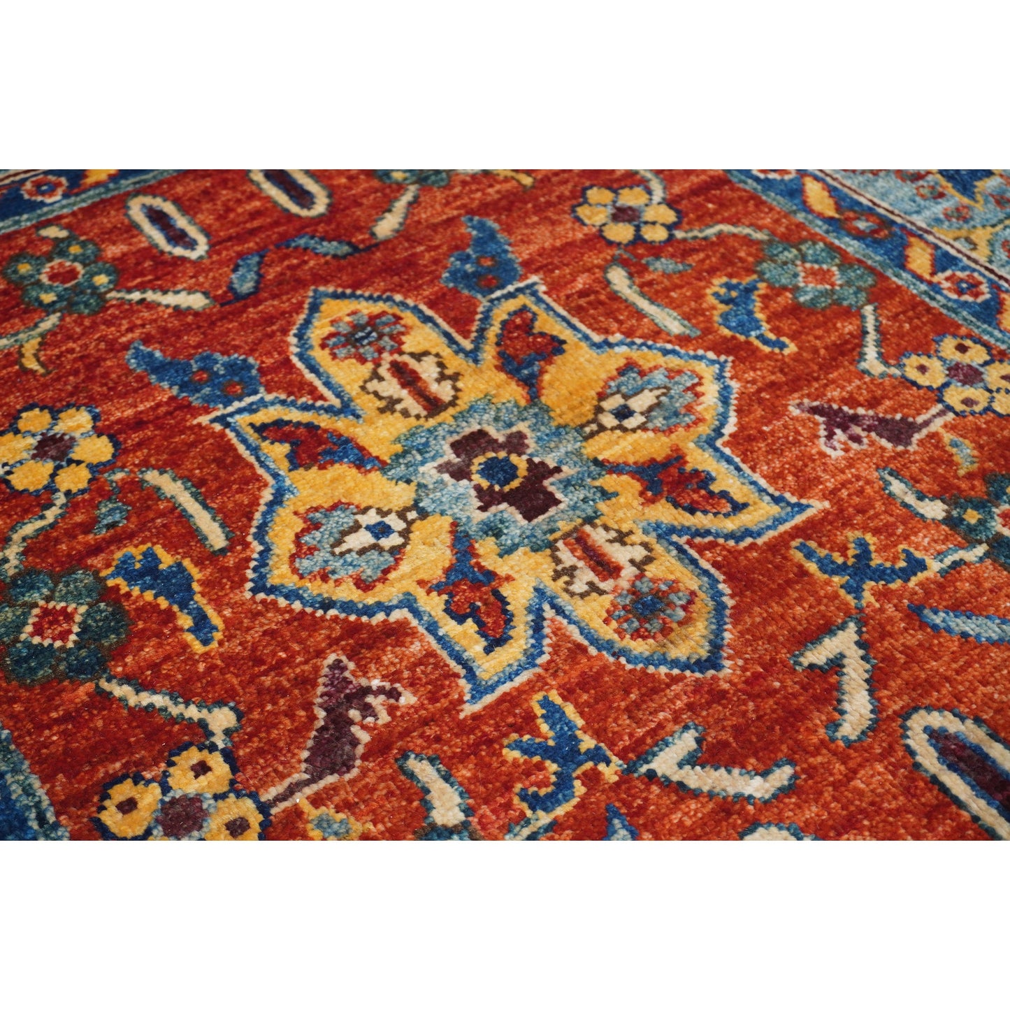 ARYANA MAMLU RED / BLUE 8'11" X 12'1"