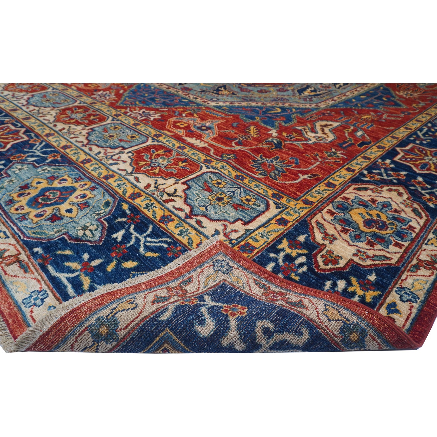 ARYANA MAMLU RED / BLUE 8'11" X 12'1"