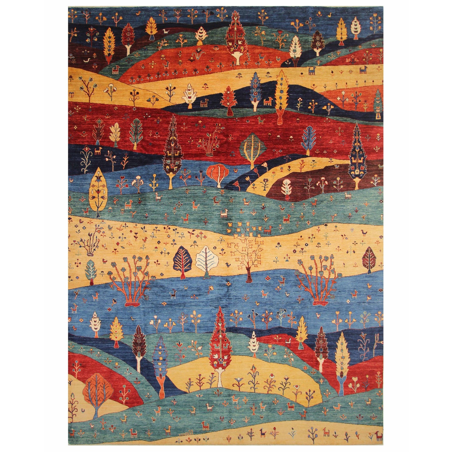 ARYANA GABEH MULTI / IVORY 9'6" X 13'2"