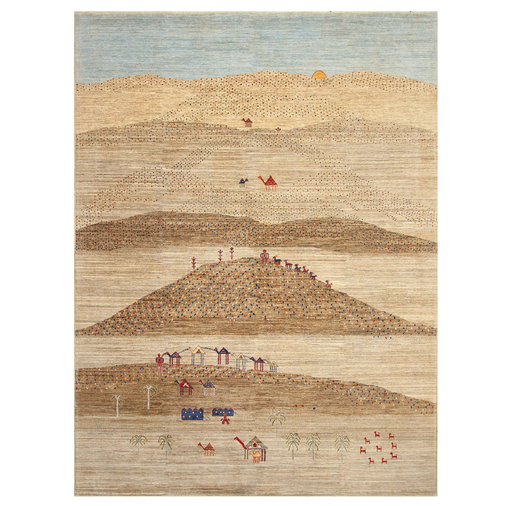 ARYANA GABEH BEIGE / MULTI 9'1" X 12'2"