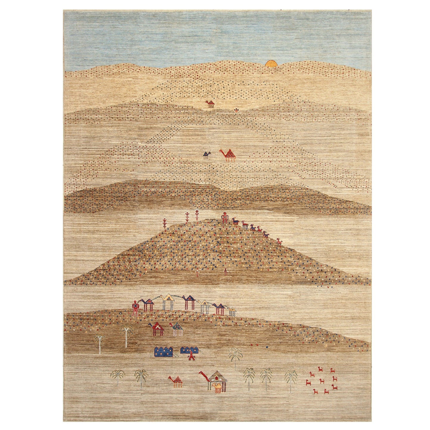 ARYANA GABEH BEIGE / MULTI 9'1" X 12'2"