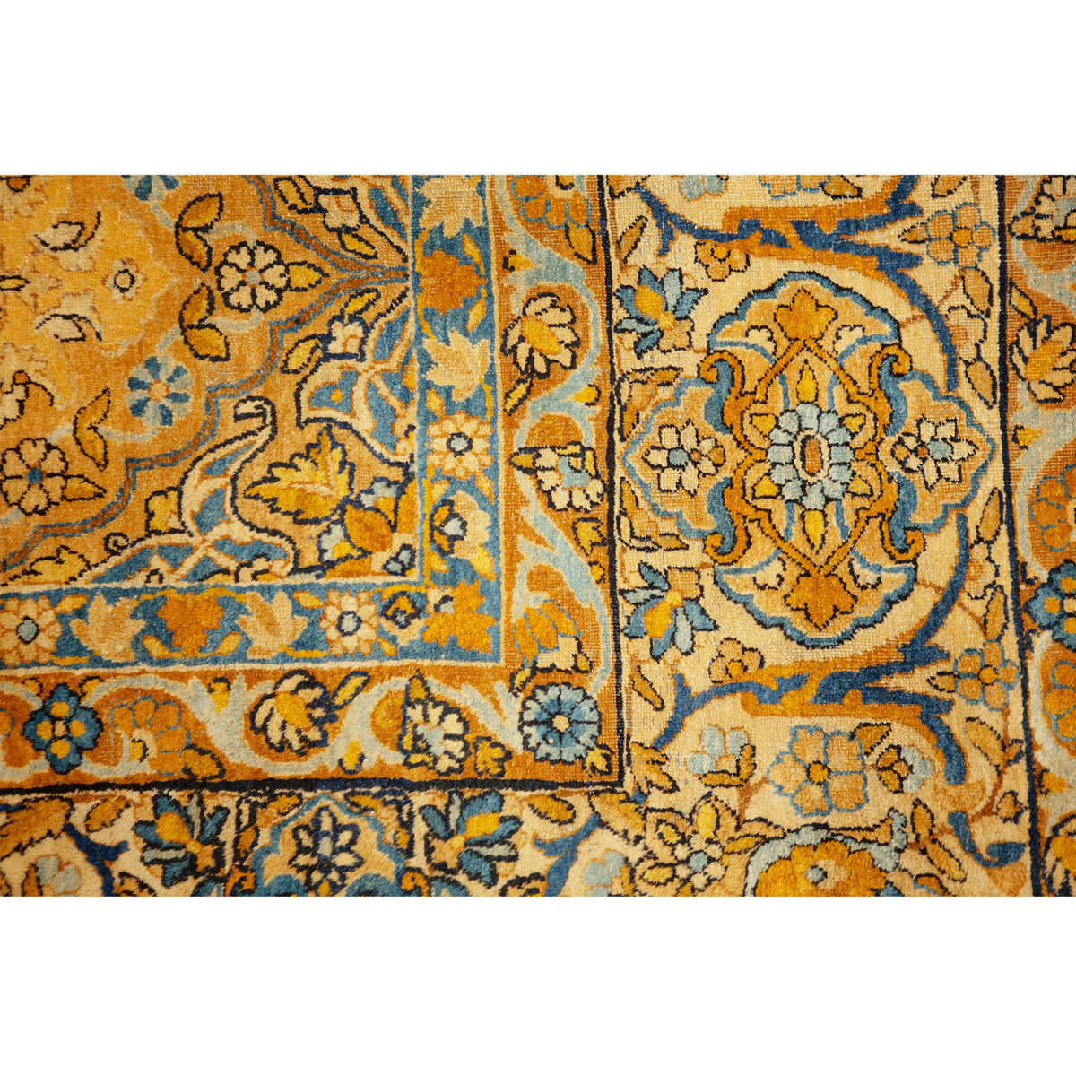 ANTIQUE PERSIAN FINE KIRMAN MULTI 8'10" X 17'4"