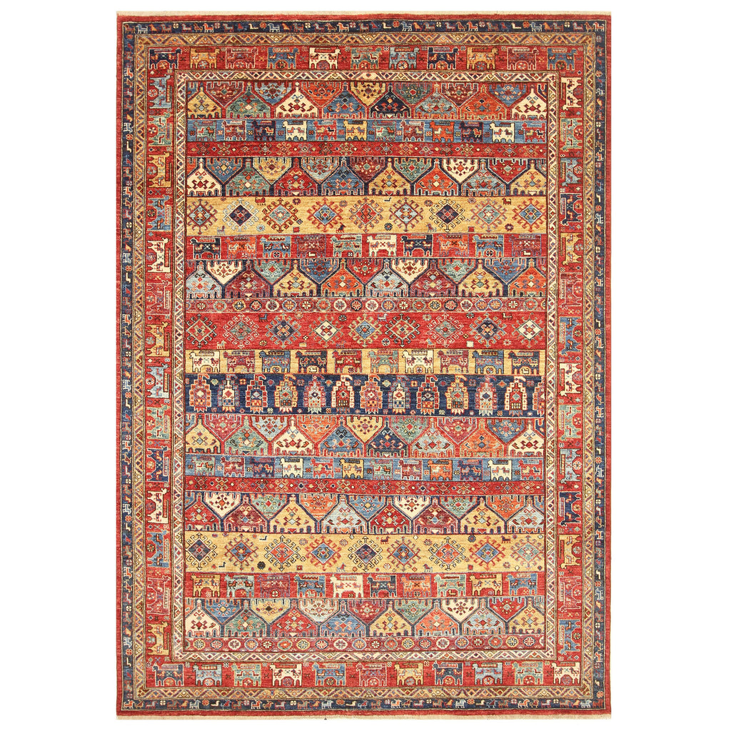 ARYANA ARYAN RED / MULTI 6' X 8'10"