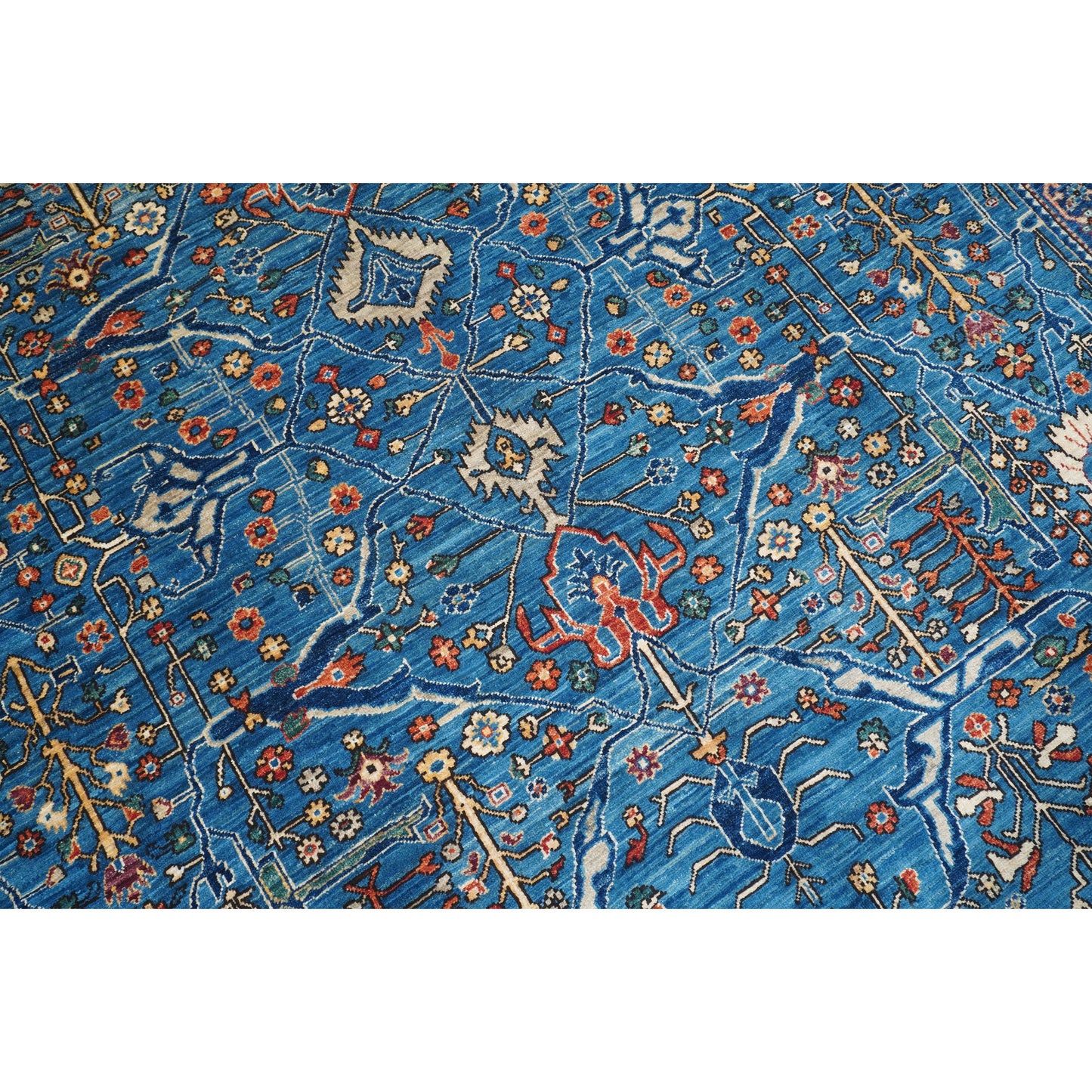 ARYANA ARYAN LIGHT BLUE / NAVY 8'1" X 9'10"