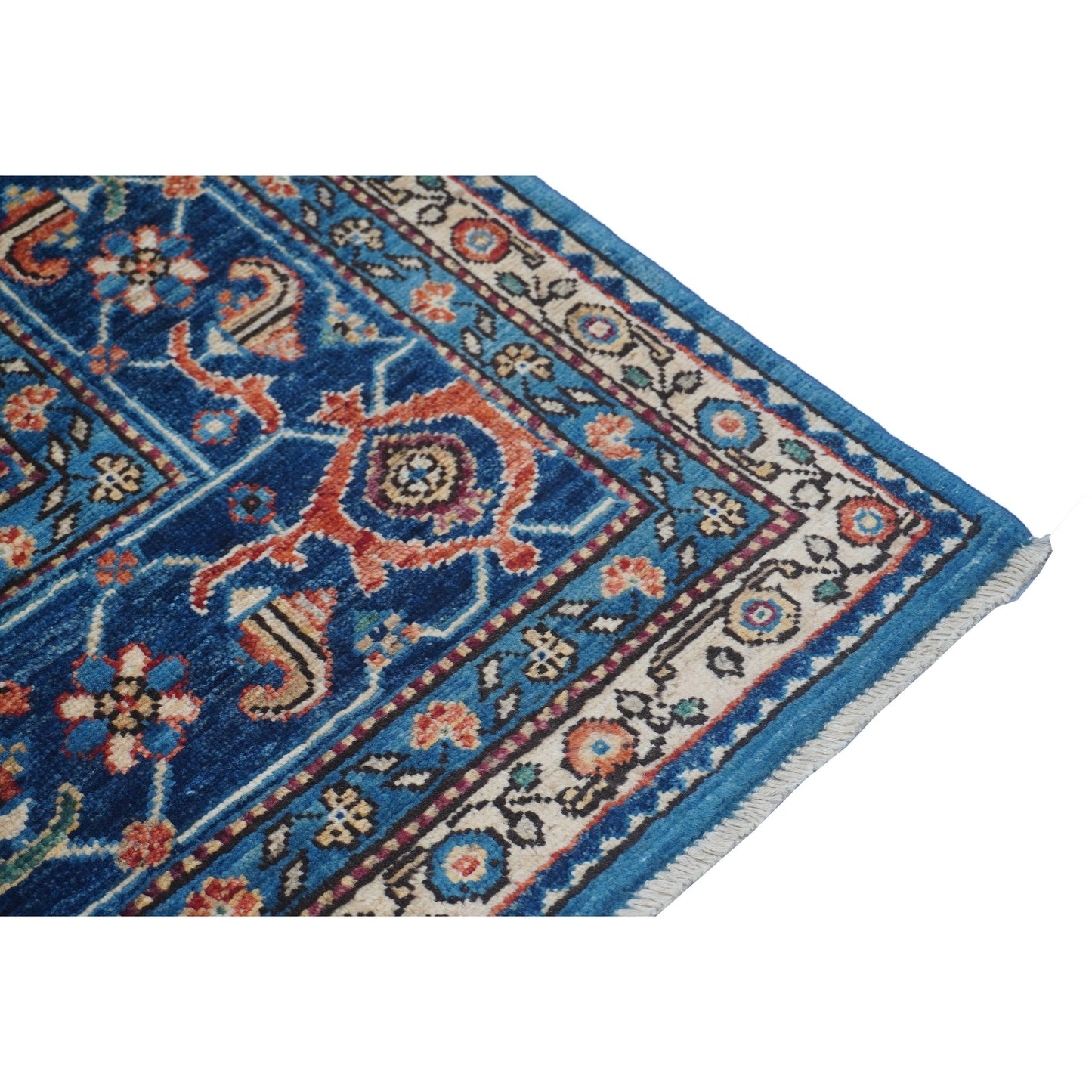 ARYANA ARYAN LIGHT BLUE / NAVY 8'1" X 9'10"