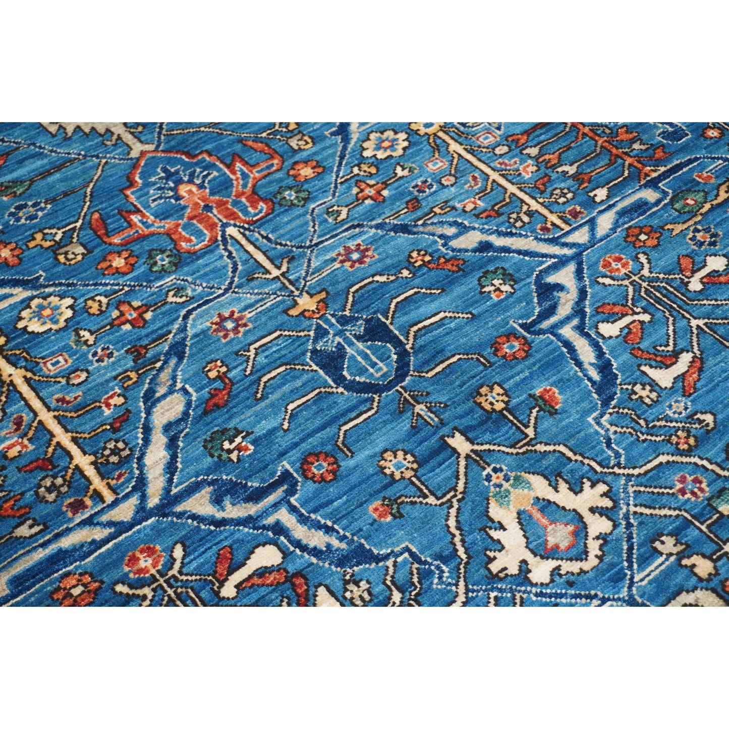 ARYANA ARYAN LIGHT BLUE / NAVY 8'1" X 9'10"