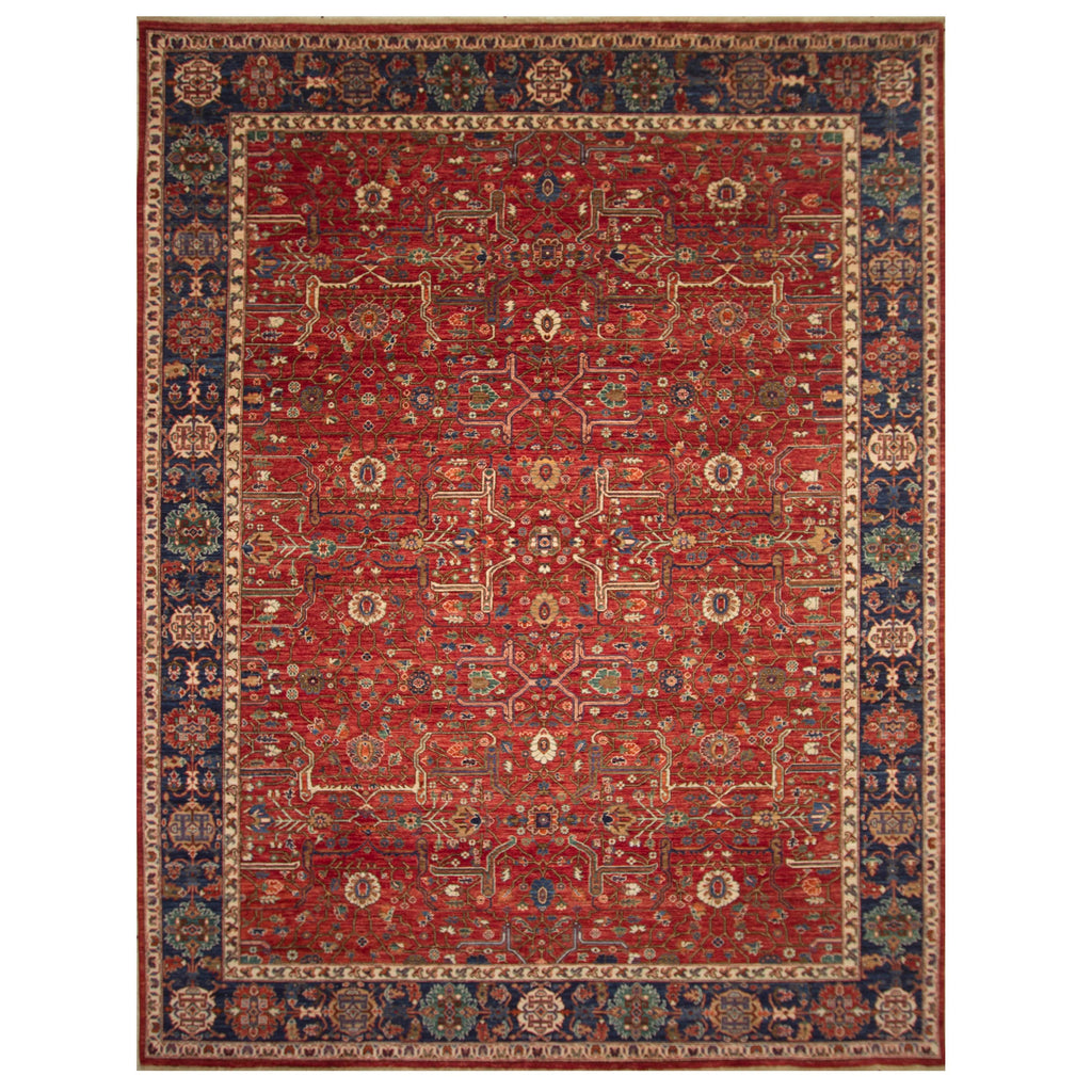 ARYANA ARYAN RED / NAVY 8'10" X 11'7"
