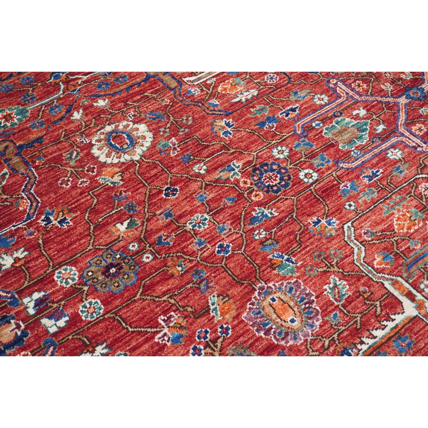 ARYANA ARYAN RED / NAVY 8'10" X 11'7"