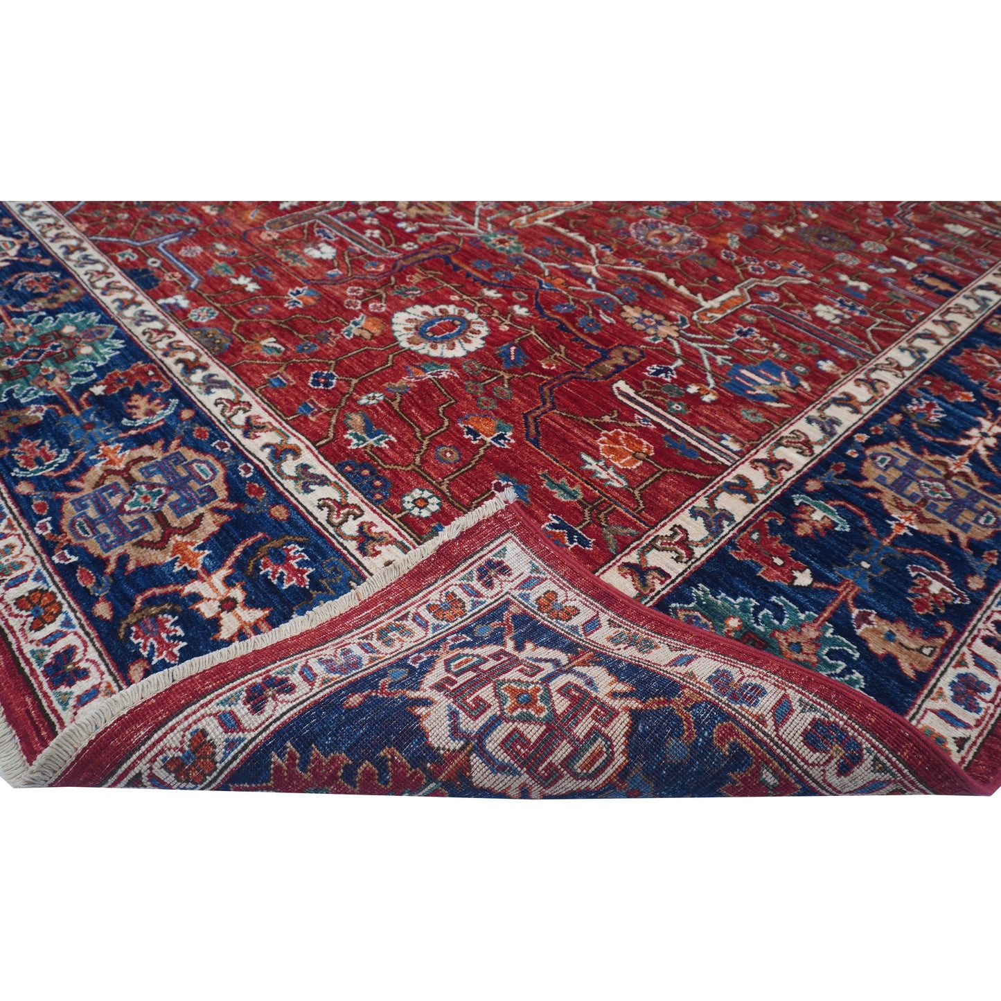 ARYANA ARYAN RED / NAVY 8'10" X 11'7"