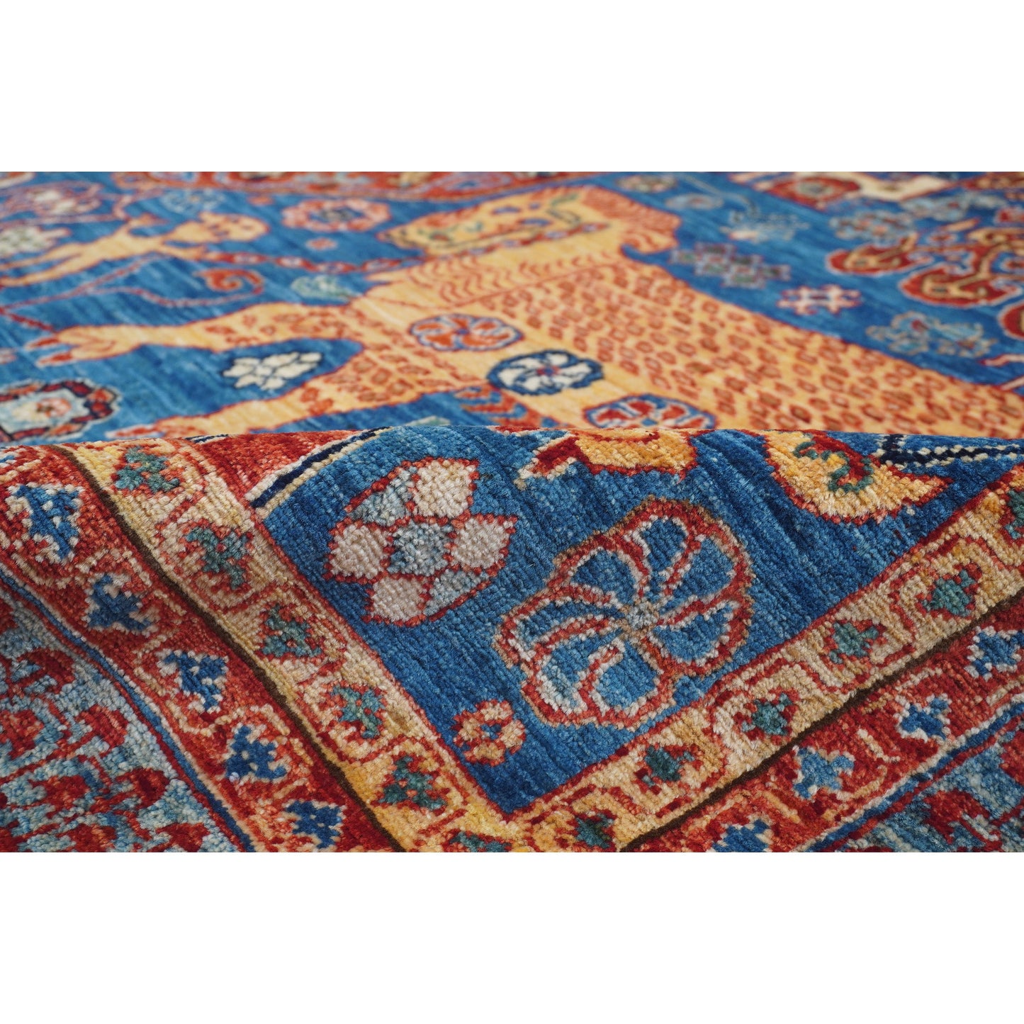 ARYANA ARYAN LIGHT BLUE / MULTI 5'11" X 9'