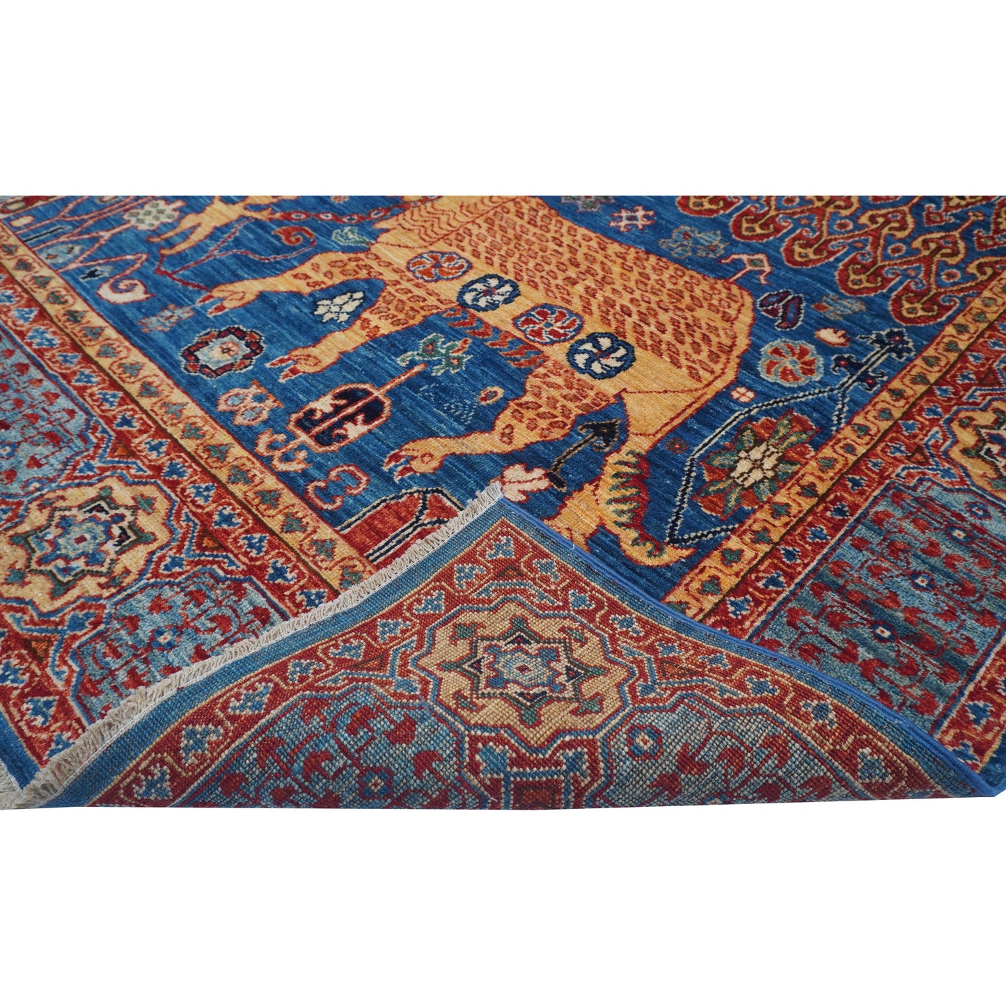 ARYANA ARYAN LIGHT BLUE / MULTI 5'11" X 9'