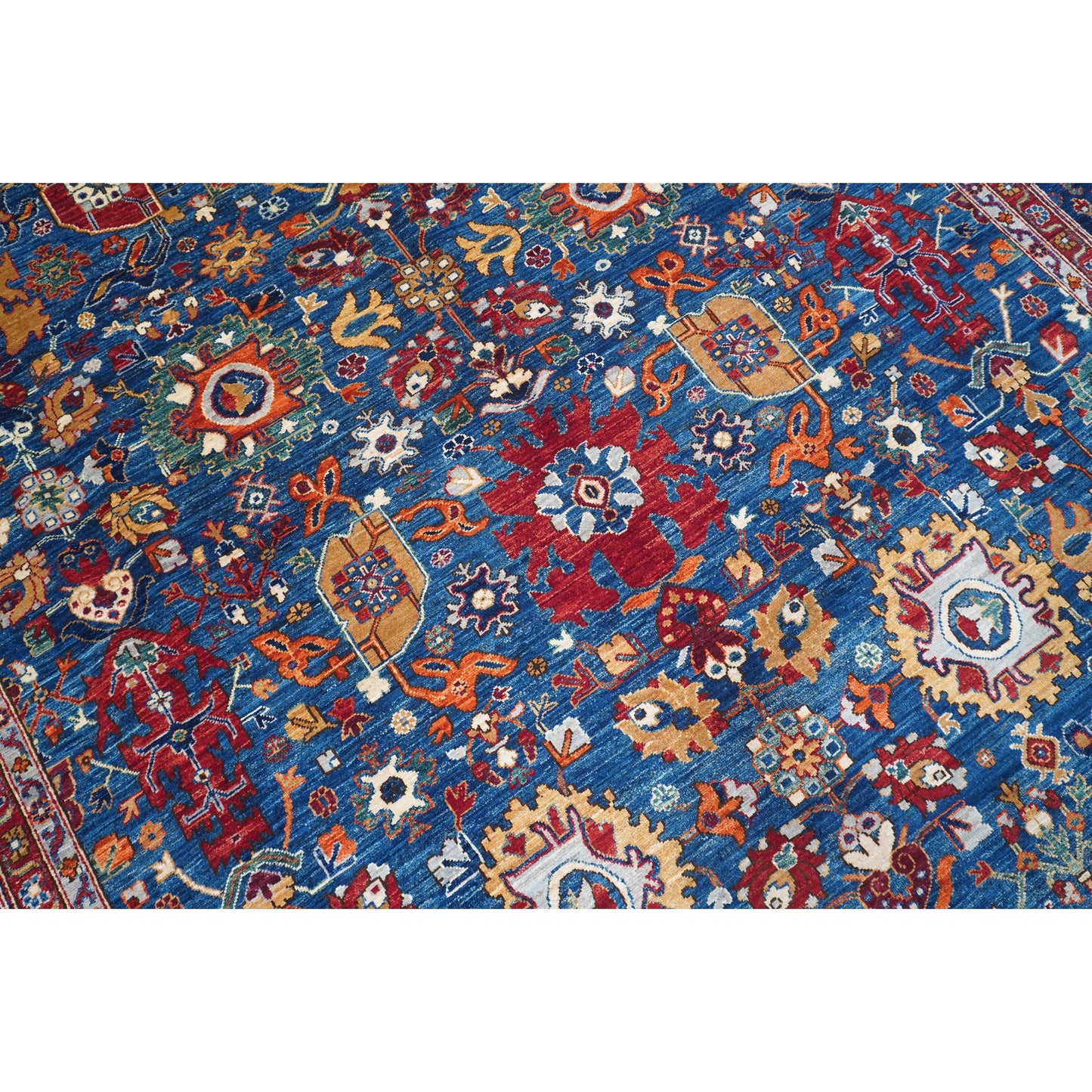 ARYANA ARYAN LIGHT BLUE / NAVY 8'10" X 12'1"