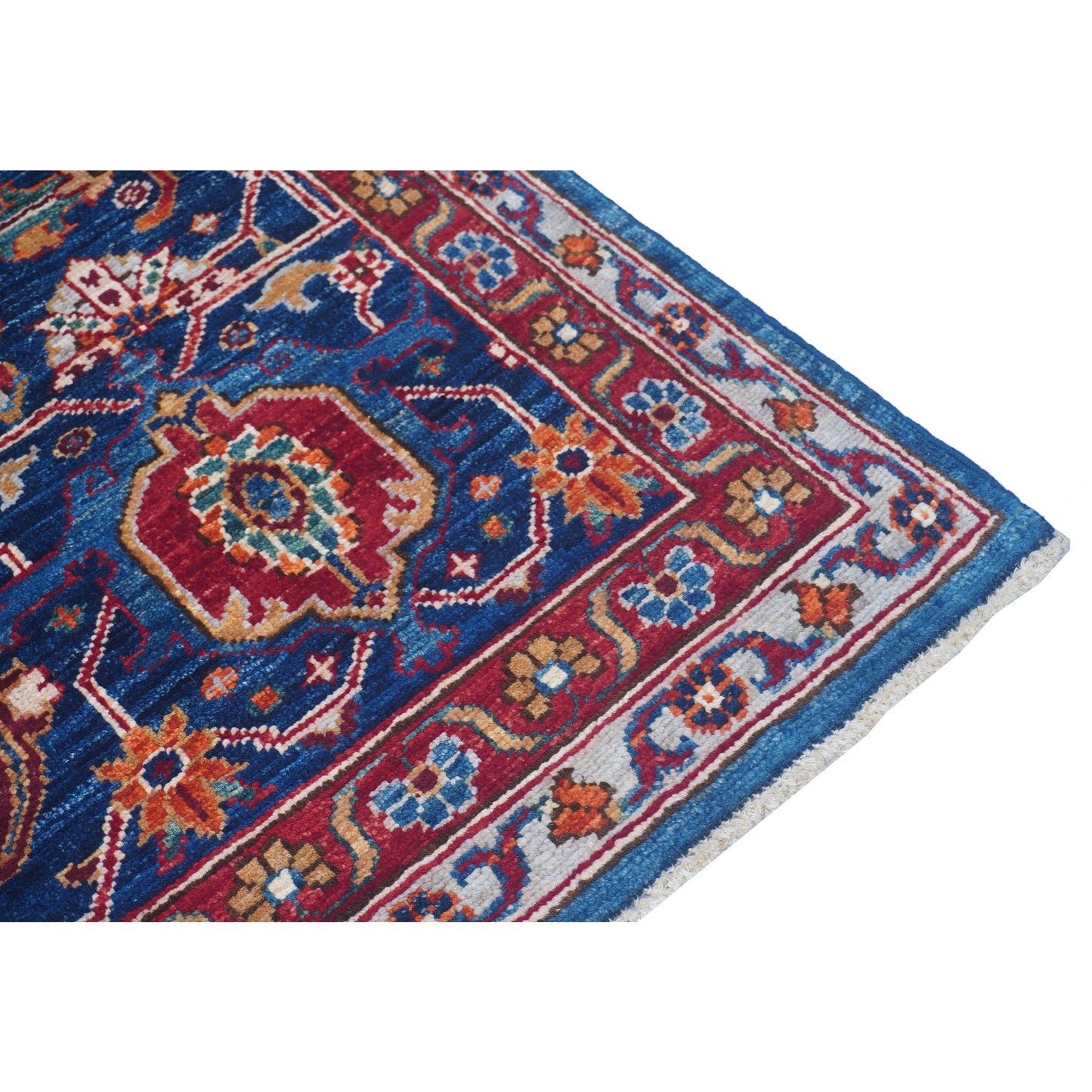 ARYANA ARYAN LIGHT BLUE / NAVY 8'10" X 12'1"