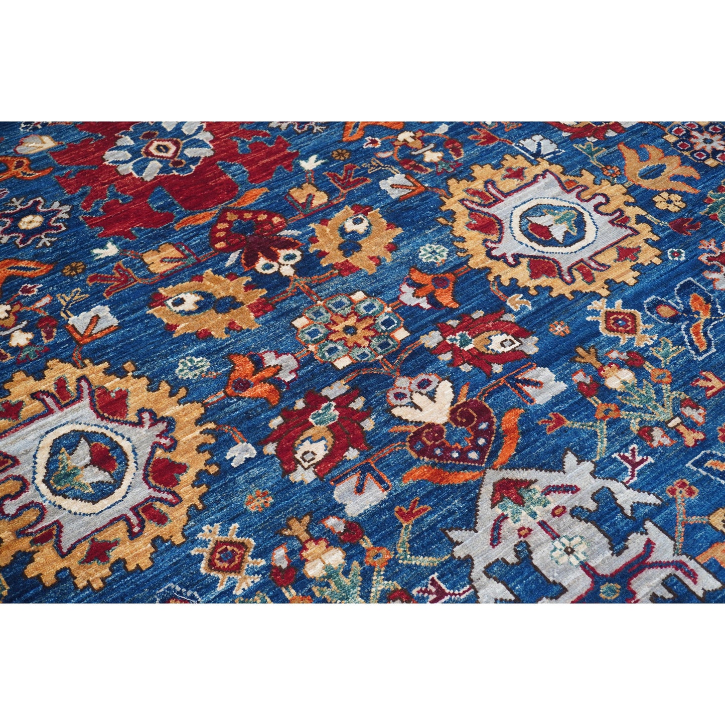 ARYANA ARYAN LIGHT BLUE / NAVY 8'10" X 12'1"