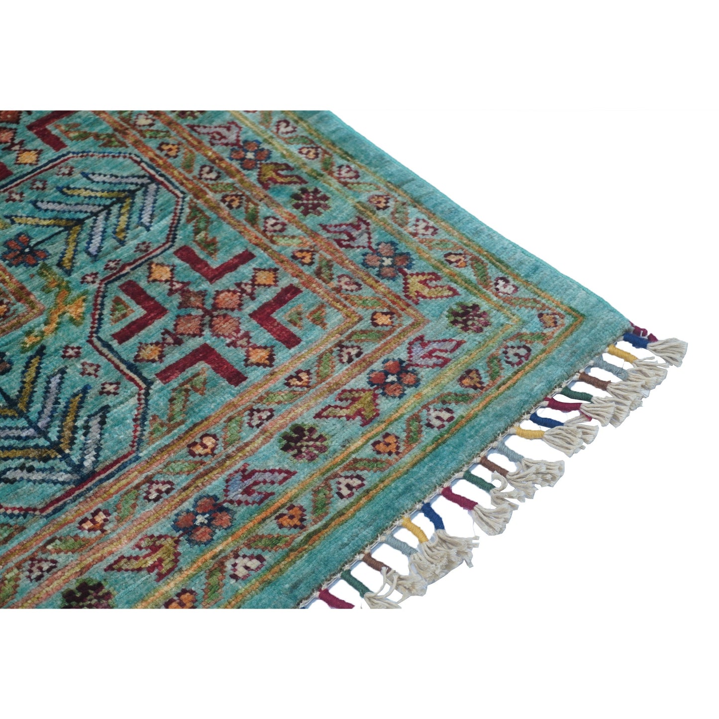 ARYANA ARYAN LIGHT GREEN / LIGHT GREEN 8'10" X 12'3"