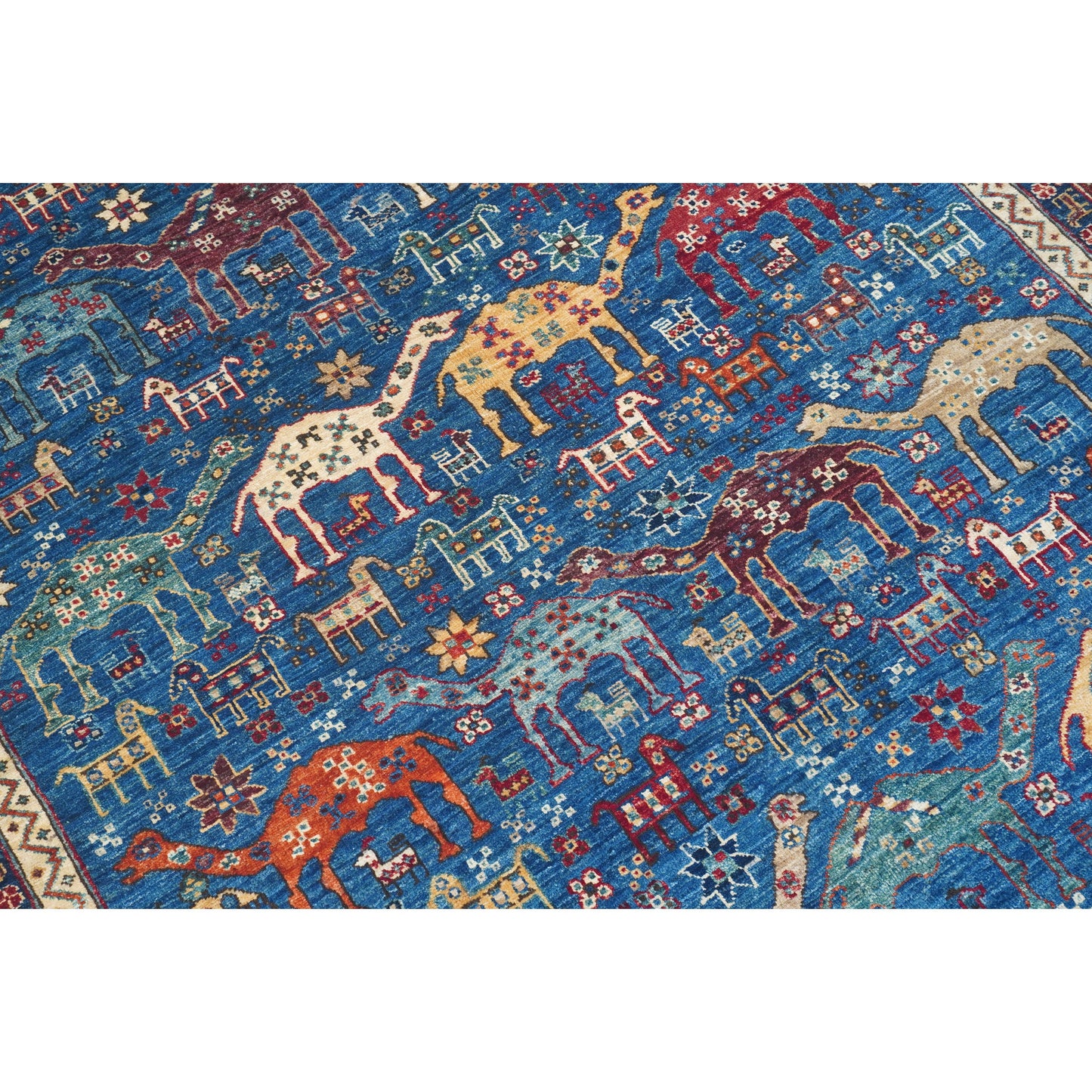 ARYANA ANIMA LIGHT BLUE / NAVY 5' X 7'4"