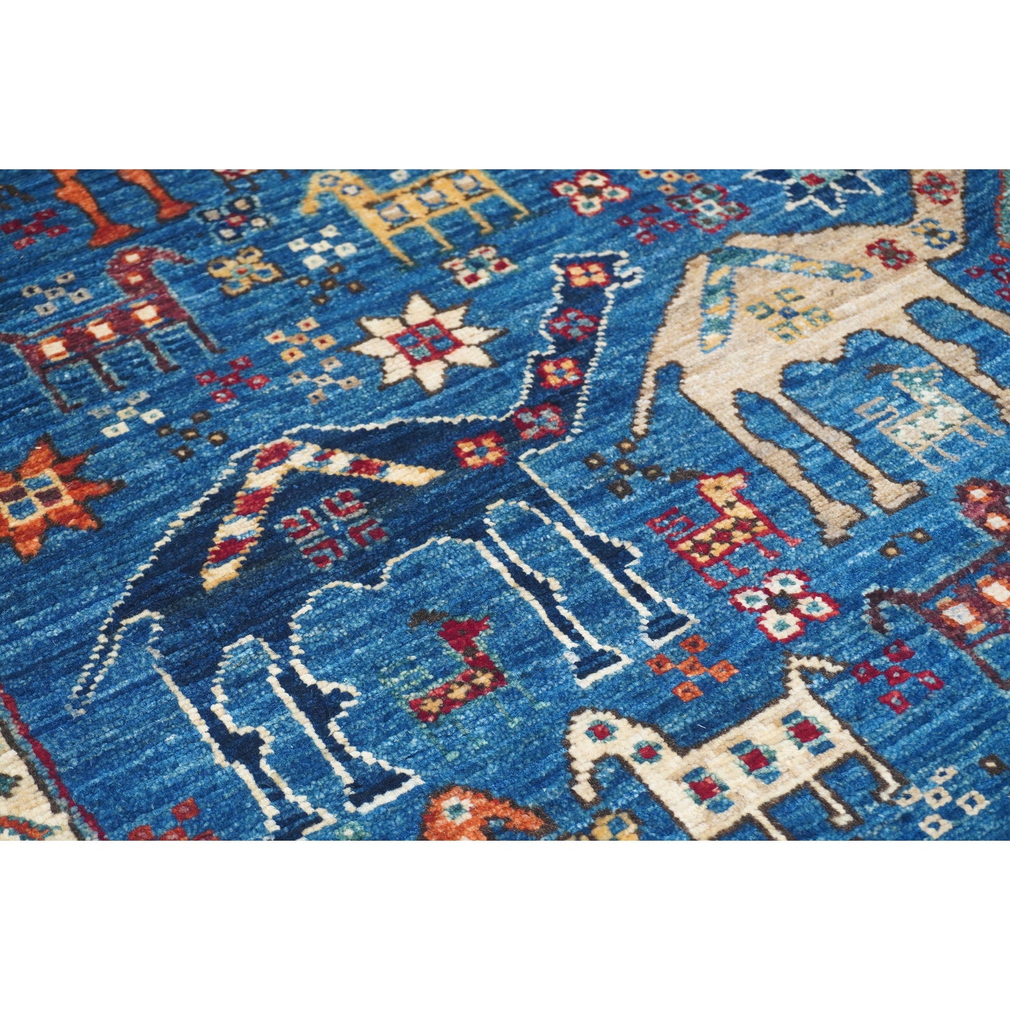 ARYANA ANIMA LIGHT BLUE / NAVY 5' X 7'4"