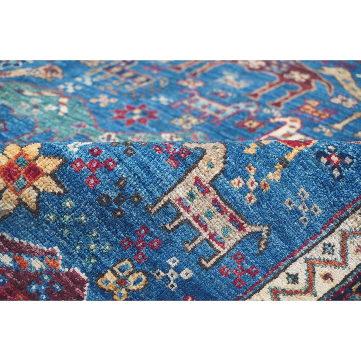 ARYANA ANIMA LIGHT BLUE / NAVY 5' X 7'4"