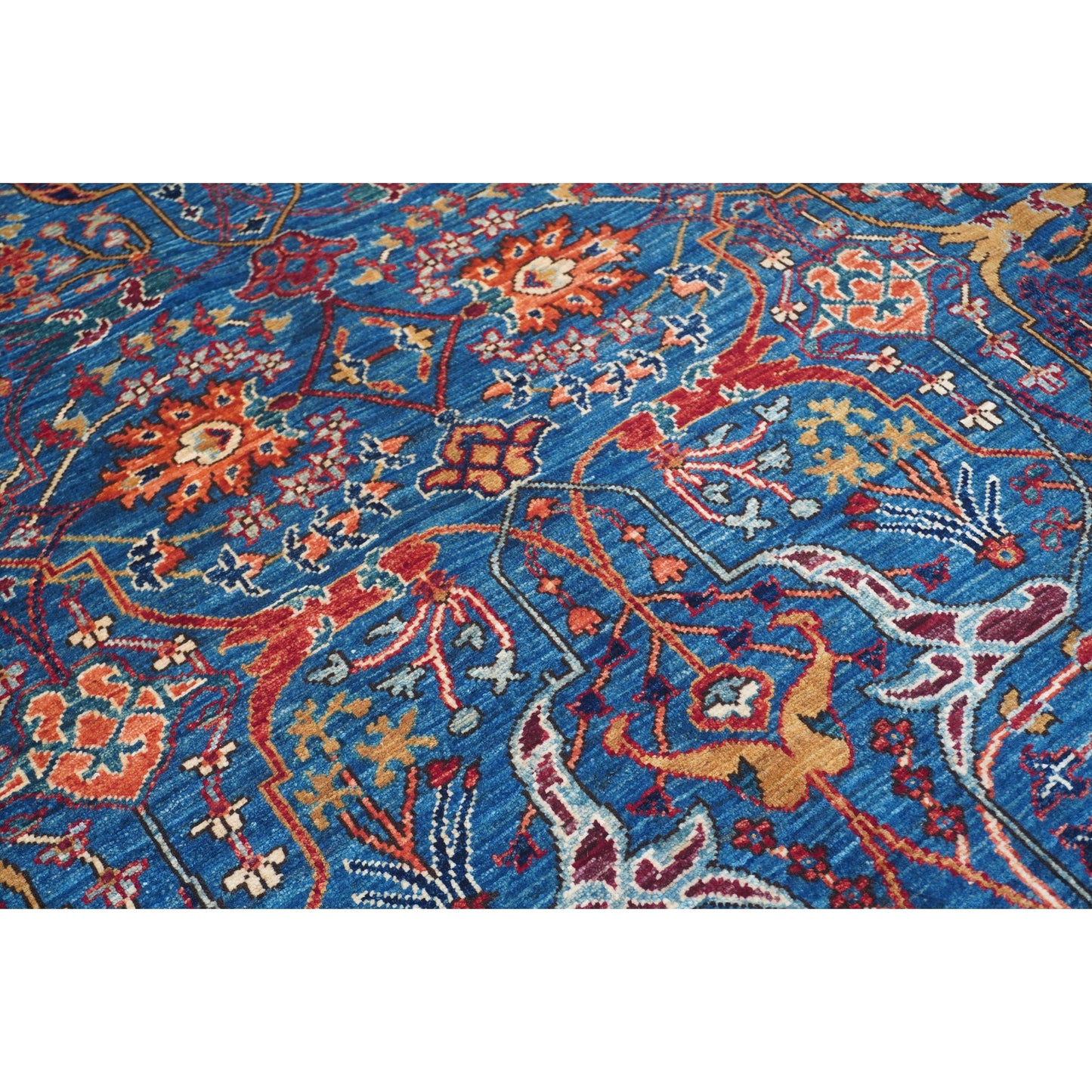 ARYANA ARYAN LIGHT BLUE / NAVY 5'10" X 8'3"