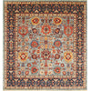 ARYANA ARYAN LIGHT BLUE / NAVY 7'10" X 8'2"